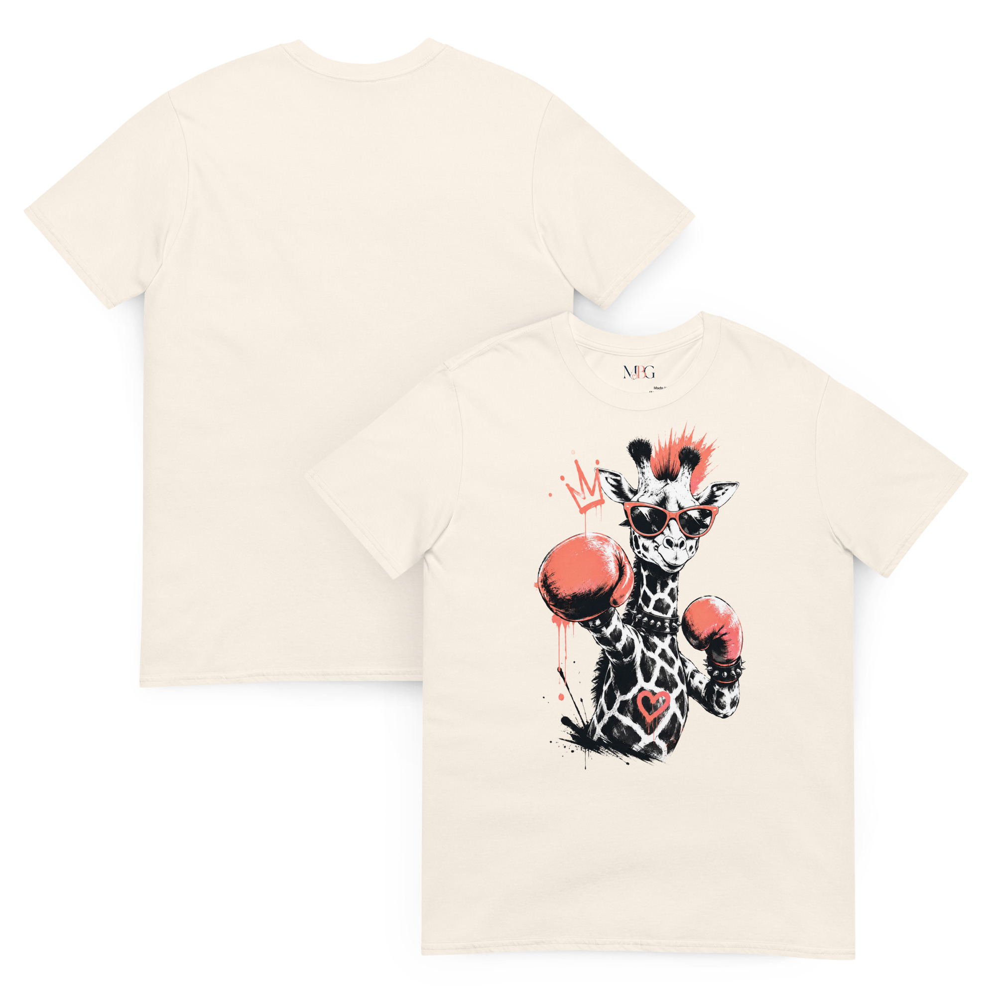 Kurzärmeliges Unisex-T-Shirt – Bild 4